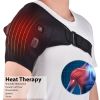 USB Heated Shoulder & Joint Wrap – Electric Heat & Vibration Massage Support