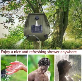 20L Portable Solar Camping Shower Bag – Outdoor Solar-Heated Shower & Bath Water Bag