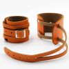 Adjustable Leather Wrist Wraps – Weightlifting & Strength Training Support