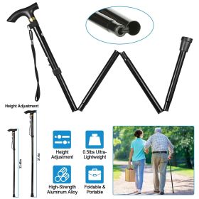 Adjustable Folding Trekking Pole – Portable Hiking & Walking Support Cane