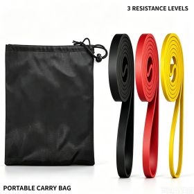 Set of 3 Heavy-Duty Resistance Loop Bands – Strength, Fitness & Mobility Training