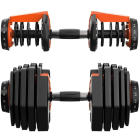 Adjustable Dial Dumbbell Set – Quick-Select Weights for Home Strength Training