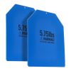 5.75 lb Weighted Vest Plates – Contoured Steel Resistance Plates for Training