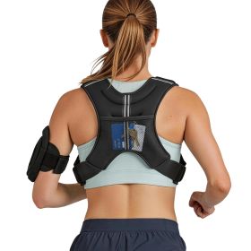 10 lb Adjustable Weighted Vest – Reflective Strength & Endurance Training Vest