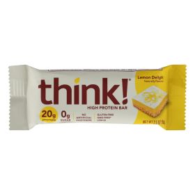 Think High Protein Bars – Lemon Delight, 10-Count Box