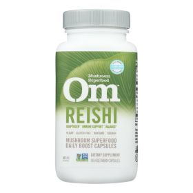 Organic Reishi Mushroom Capsules – 90 Count Dietary Supplement