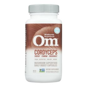 Organic Cordyceps Mushroom Capsules – 90 Count Vegan Dietary Supplement