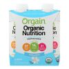 Orgain Organic Vegan Nutrition Shakes - Vanilla - Case Of 3 - 4/11 Fz