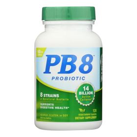 Nutrition Now PB 8 Probiotic – Vegetarian Formula, 120 Capsules