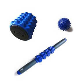 Portable Recovery Bundle – Mini Foam Roller, Foot Massager & Massage Stick