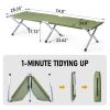 RHB-03A Portable Folding Camping Cot – Army Green with Carrying Bag