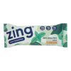 Zing Dark Chocolate Sunflower Mint Nutrition Bars – Nut/Gluten/Dairy Free, 12-Pack