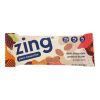 Zing Bars Chocolate Peanut Butter  Nutrition Bars/Vegan and Gluten Free - Case Of 12