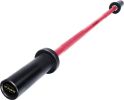 Pink Olympic Barbell Bar – 4 ft, 400 lb Capacity, Needle Bearings & Chrome Sleeves