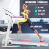 Compact Folding Treadmill – 2.5 HP Quiet Motor, 3-Level Incline & 7.5 MPH