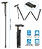 Adjustable Folding Trekking Pole – Portable Hiking & Walking Support Cane
