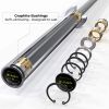 7.2 ft Olympic Barbell – 700 lb Capacity with Rotating Sleeves & Knurled Grip