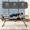 Extra-Large Pilates Reformer with Rebounder – Multi-Functional Home Fitness Trainer