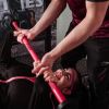 Pink Olympic Barbell Bar – 4 ft, 400 lb Capacity, Needle Bearings & Chrome Sleeves