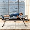 Extra-Large Pilates Reformer with Rebounder – Multi-Functional Home Fitness Trainer