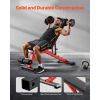 Heavy-Duty Adjustable Weight Bench – 1,200 lb Capacity Full-Body Strength Trainer