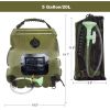 20L Portable Solar Camping Shower Bag – Outdoor Solar-Heated Shower & Bath Water Bag