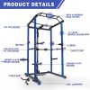 Multi-Functional Power Cage – Adjustable Squat & Pull-Up Rack, 1,000 lb Capacity