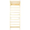 Wooden Stall Bars & Adjustable Pull-Up Bar – Mobility, Strength & Fitness Training System