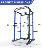 Multi-Functional Power Cage – Adjustable Squat & Pull-Up Rack, 1,000 lb Capacity