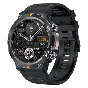 MAX18 Men’s AMOLED Smart Watch – 1.43" Display, Bluetooth Calling & AI Voice Control (Option: Black)