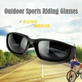 Wind-Resistant Sports Riding Glasses – Gray Motorcycle & Cycling Eyewear (Option: Defaulttitle)