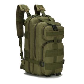 Outdoor Tactical Camping Backpack – Portable Sports & Adventure Gear Bag (Color: Army Green)