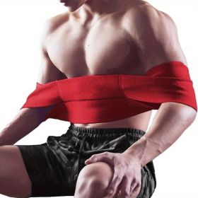 Bench Press Resistance Band – Upper-Body Strength & Push-Up Training Aid (Color: Red)
