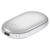 Portable Rechargeable Hand Warmer – 5000mAh Power Bank, Double-Sided Heating