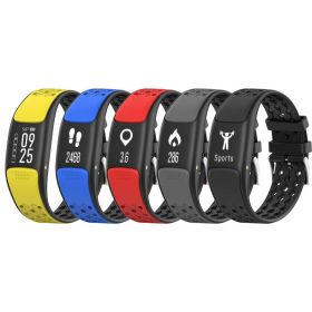 Smart Fitness Tracker & Waterproof Sports Watch – Activity & Swim Companion (Color: Yellow)