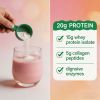 WINYEL Clear Protein Collagen Peptides – Raspberry Lemonade, 20g Protein, Zero Sugar