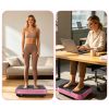 Whole Body Vibration Platform with Resistance Bands – Adjustable Home Fitness Trainer